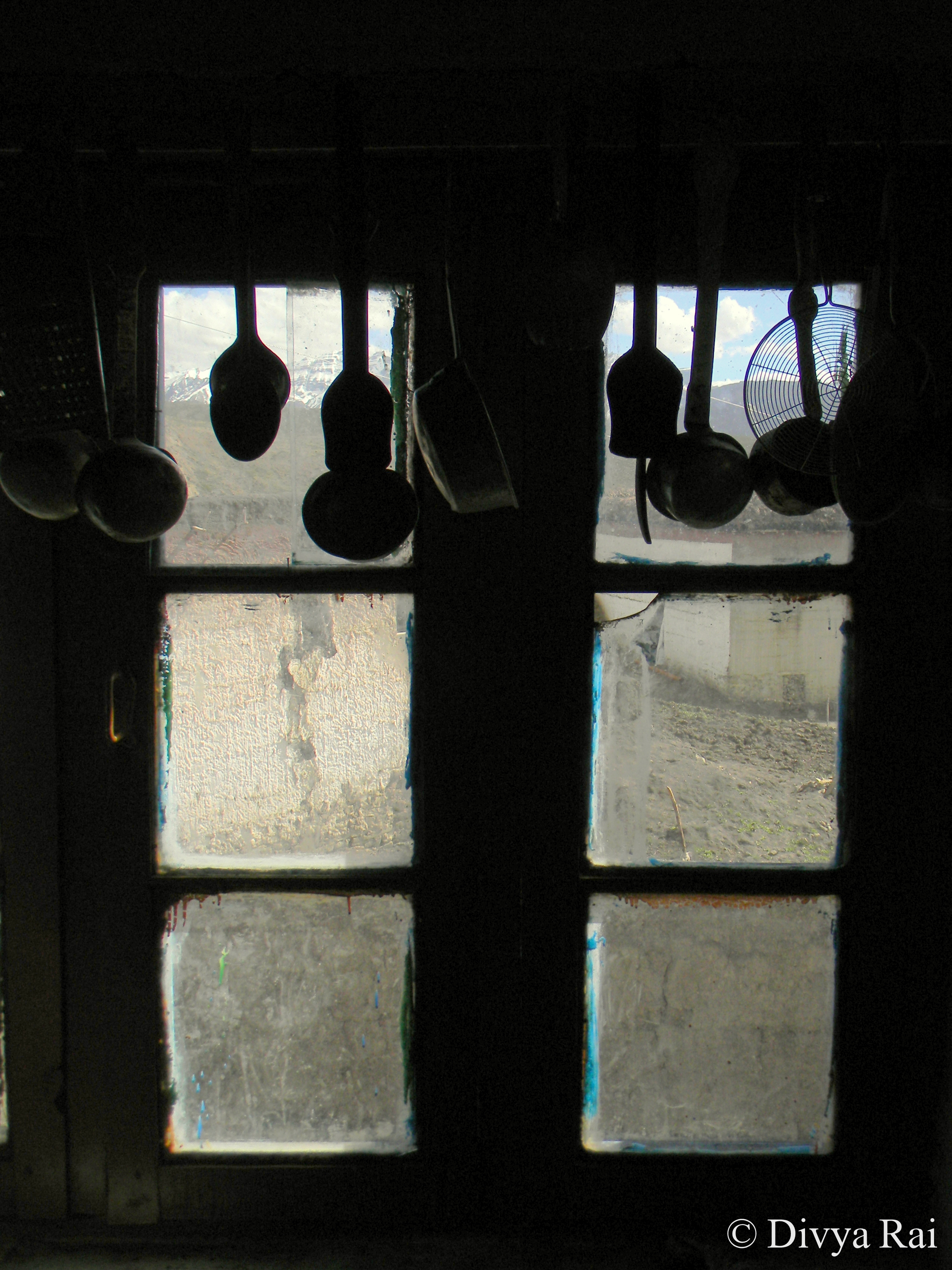 A Kitchen window