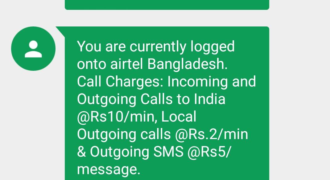 Bangladesh Phone network in Mawlynnong