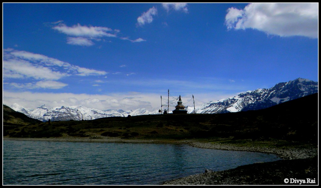 Dhankar Lake in Spiti