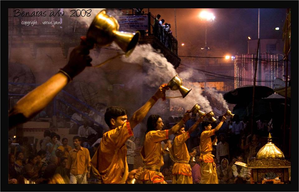 Aarti on Ganga in Varanasi