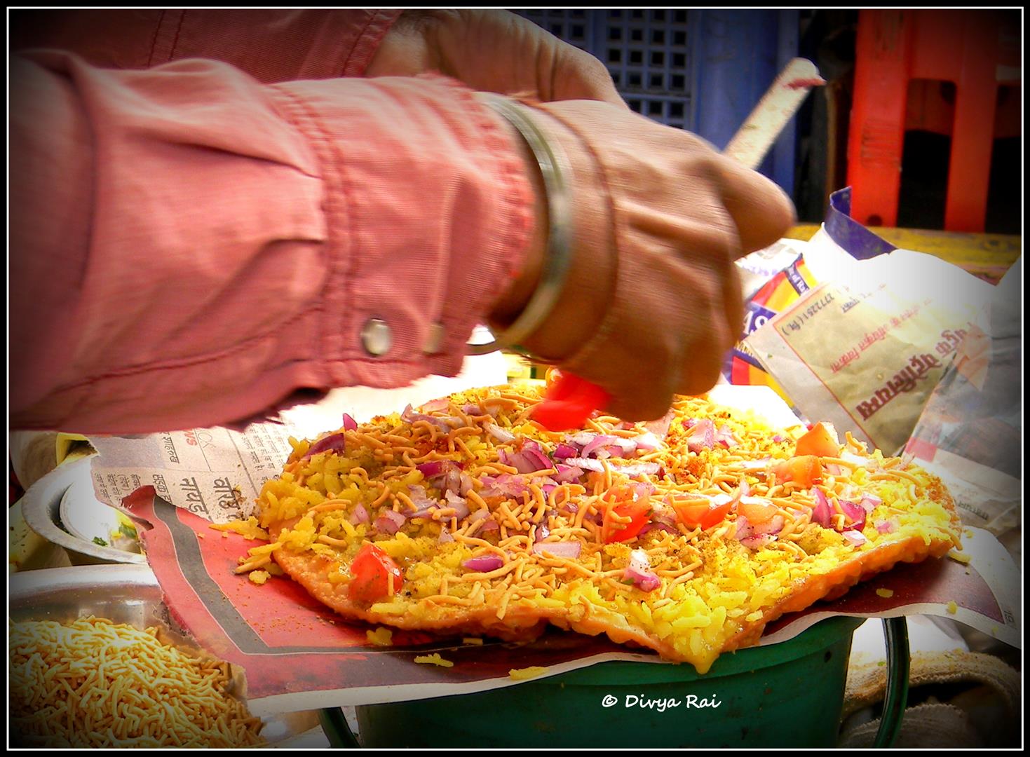 Daal-pakwaan in Pushkar, Rajasthan.