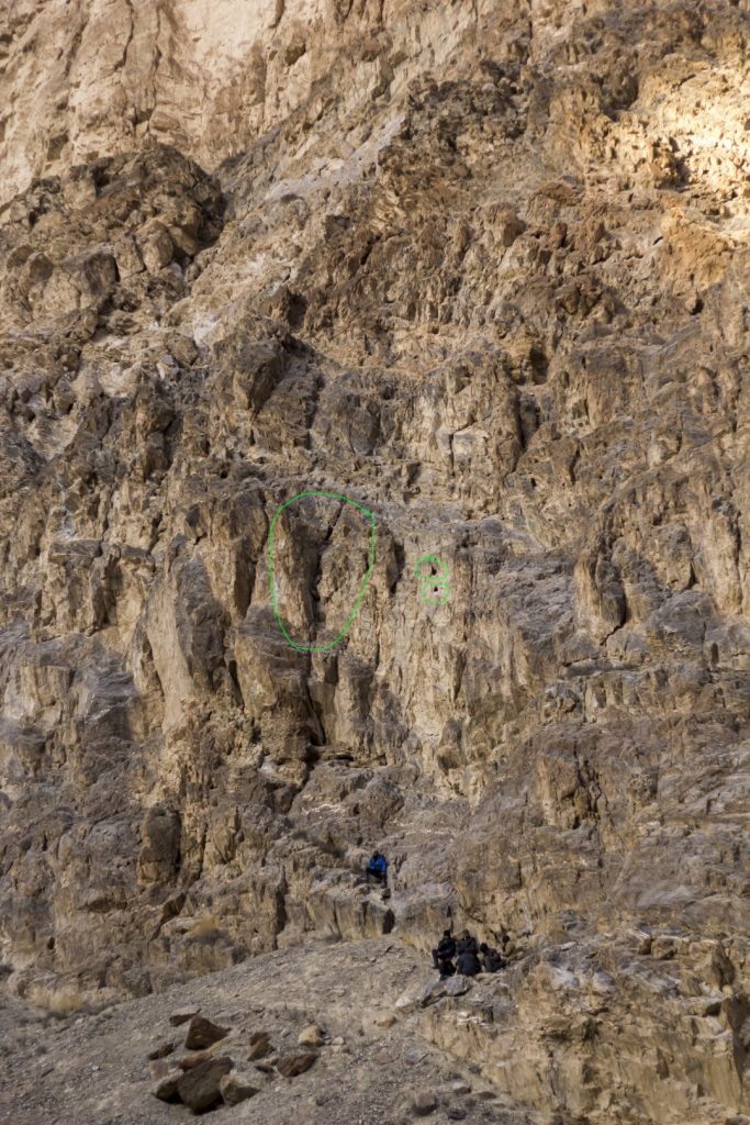 Caves in Chadar Trek